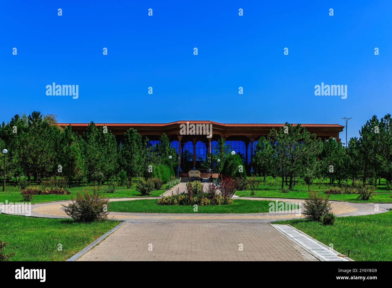 Tashkent, Uzbekistan - 5 settembre 2023: Museo nazionale di storia dell'Uzbekistan. Foto Stock