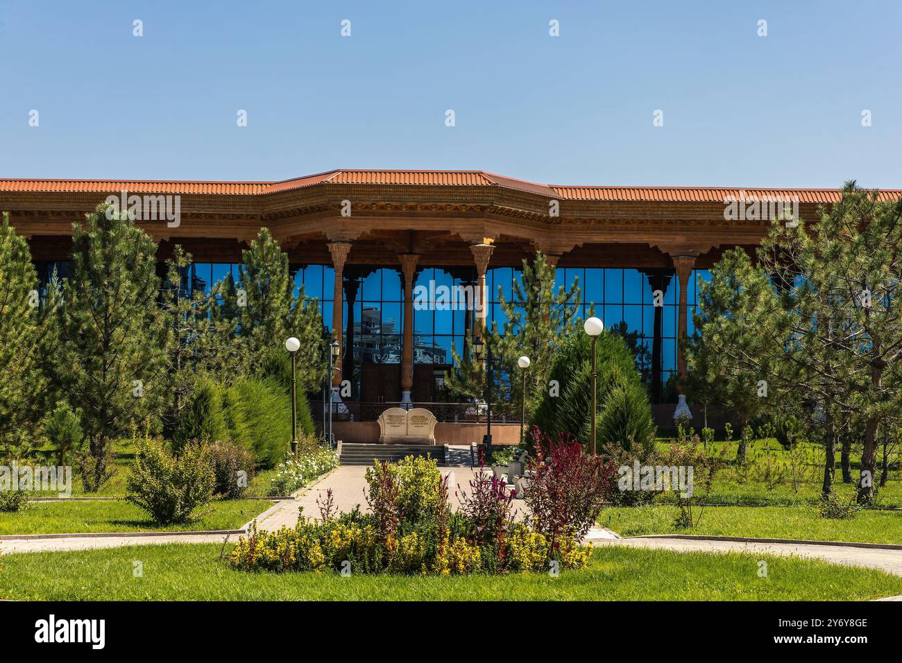 Tashkent, Uzbekistan - 5 settembre 2023: Museo nazionale di storia dell'Uzbekistan. Foto Stock