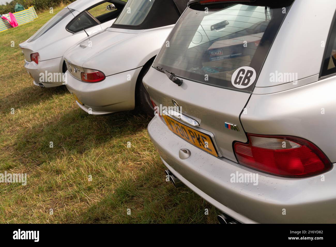 Z3, BMW, costruttore di automobili bavarese, roadster, 3 litri, 2 posti, 2 porte, anno di fabbricazione 2001, costruito in America, South Carolina, stabilimento, Spartanburg. Foto Stock