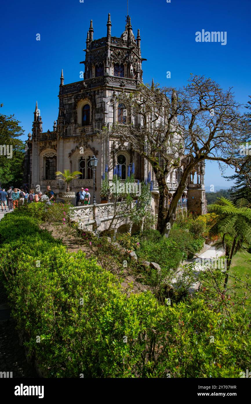 Quinta da Regaleira, Sintra, Lisbona, Portogallo Foto Stock