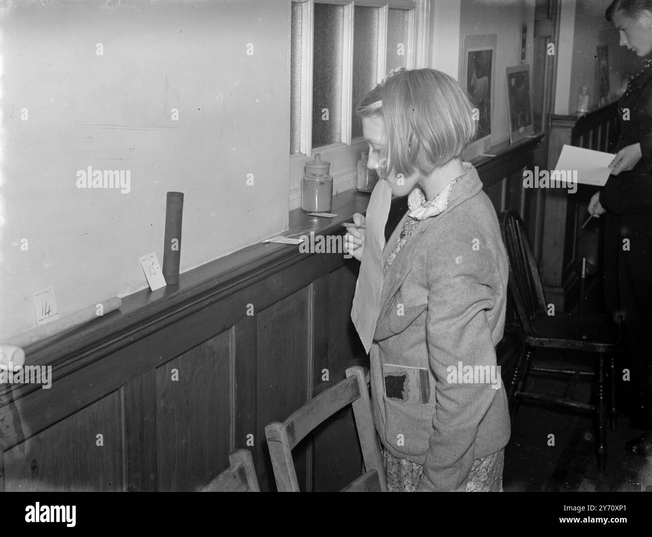 Northants Farmers Weekly School - Quiz . Gennaio 1946 Foto Stock