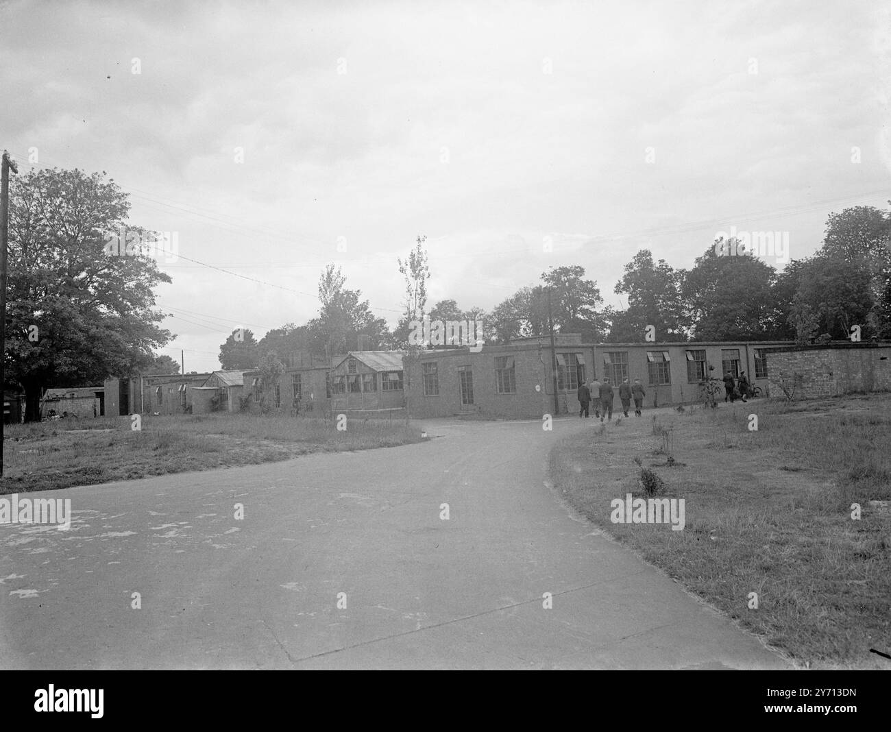 Contratto Bushey Park per Kent e Sussex. Gennaio 1946 Foto Stock