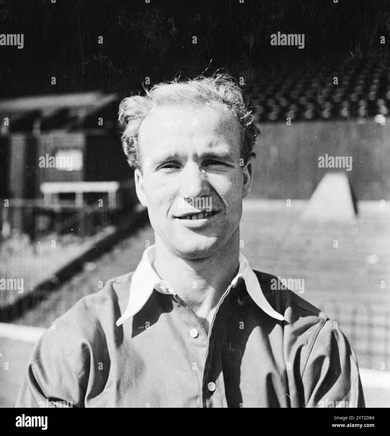 Gordon Hurst, fuori - destra del Charlton Athletic F.C. 17 settembre 1947 Foto Stock