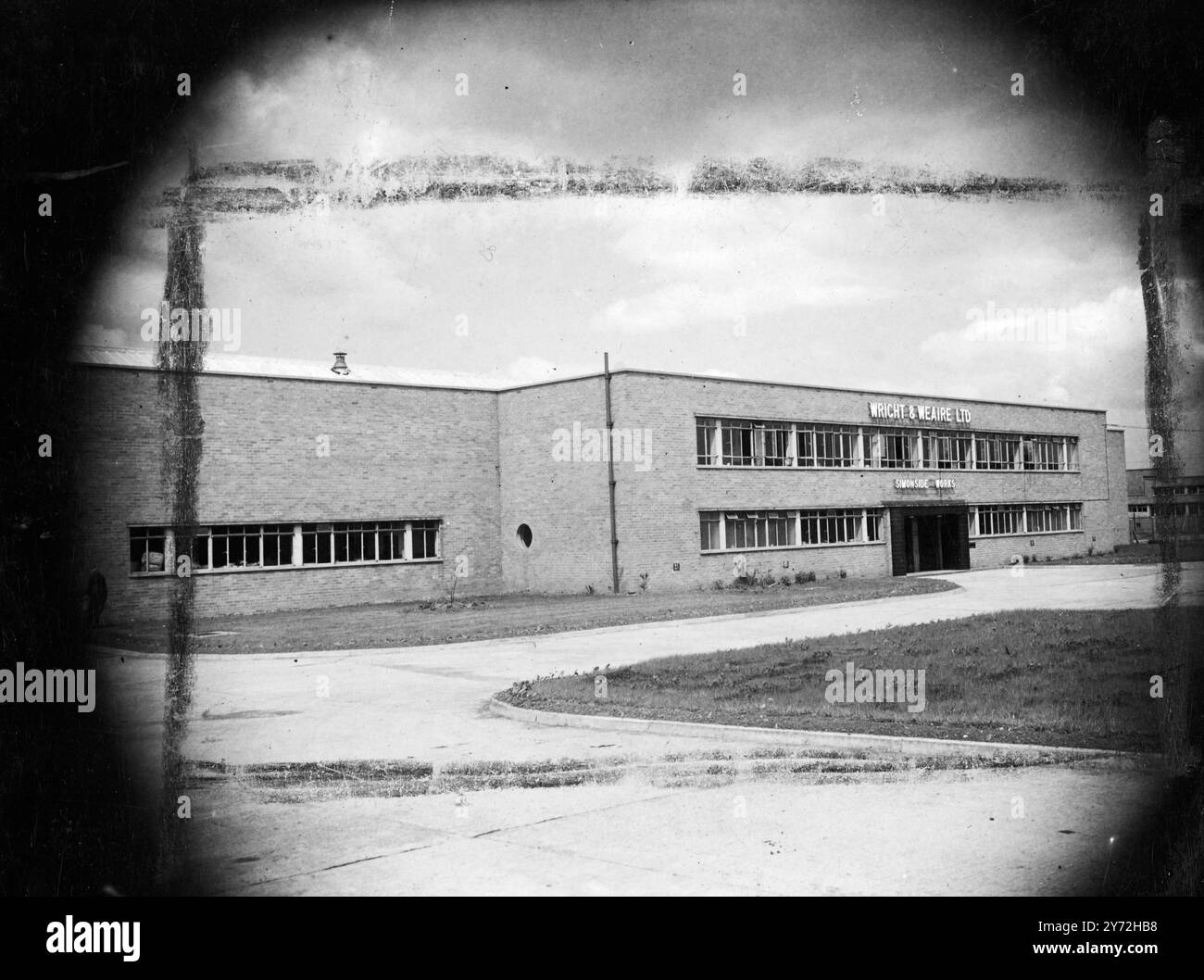 Tyne Dock South Shields, Durham. anni 1940[?] Foto Stock