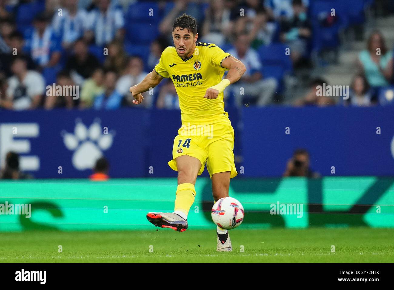 Santi Comesana di Villarreal CF credito: PRESSINPHOTO SPORTS AGENCY/Alamy Live News Foto Stock