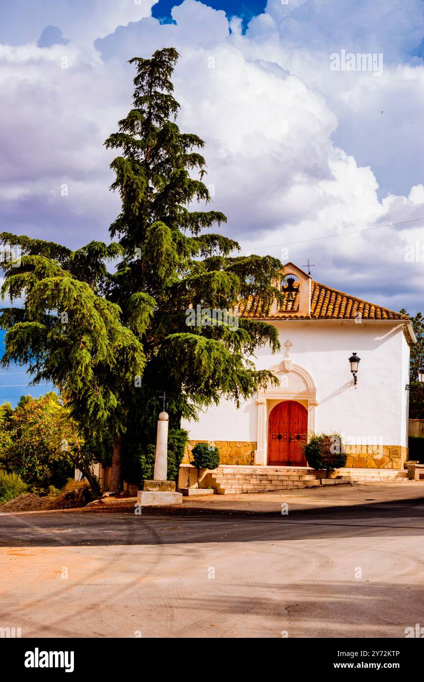Ermita de San Roque - Eremo di Saint Roch. Tarancón, Cuenca, Castilla la Mancha, Spagna, Europa Foto Stock
