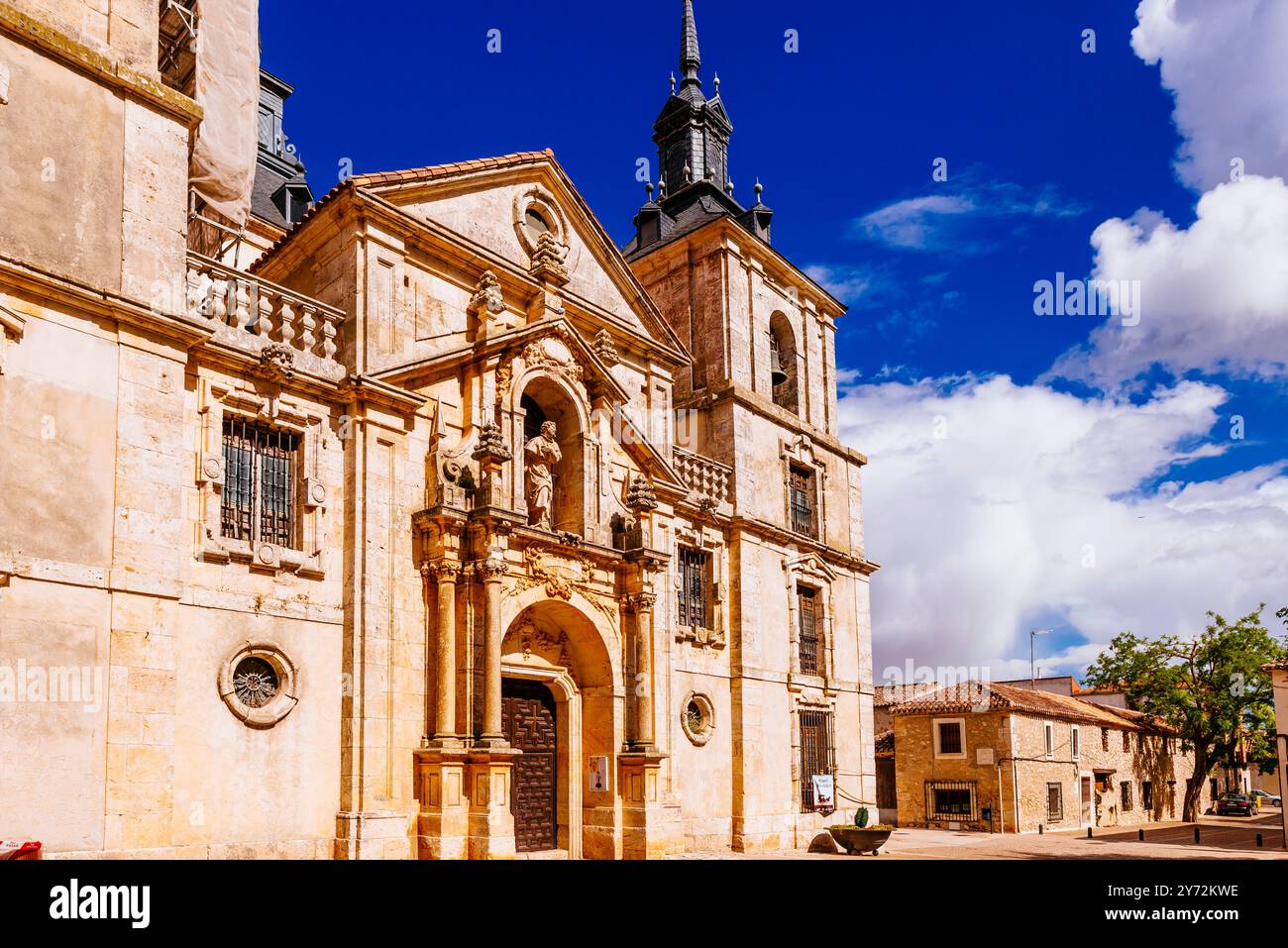 Chiesa di San Francisco Javier. Nuevo Baztán, Comunidad de Madrid, Spagna, Europa Foto Stock