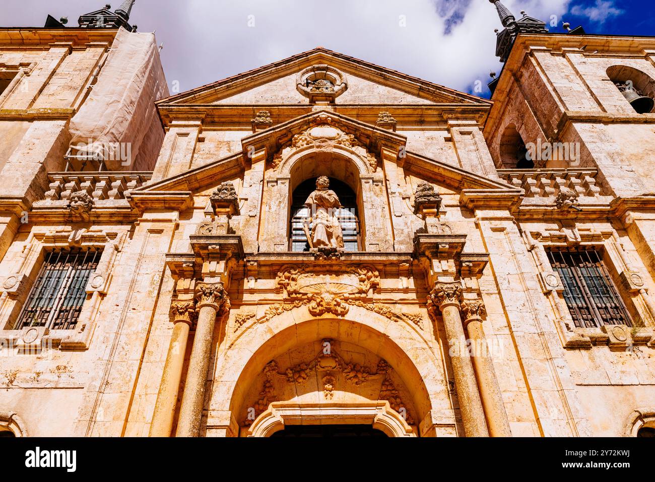 Chiesa di San Francisco Javier. Nuevo Baztán, Comunidad de Madrid, Spagna, Europa Foto Stock