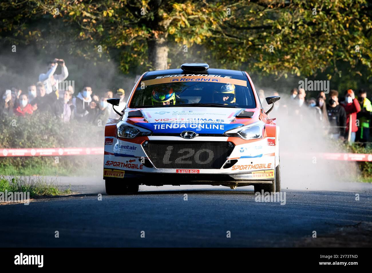 Lugo, Spagna. 17 ottobre 2020. Rally San Froilan. Foto Stock