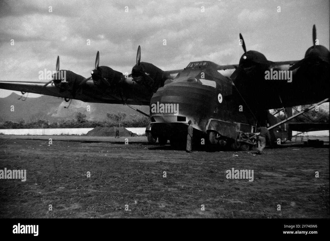 Wehrmacht Luftwaffe Messerschmitt me 323 Gigante Foto Stock
