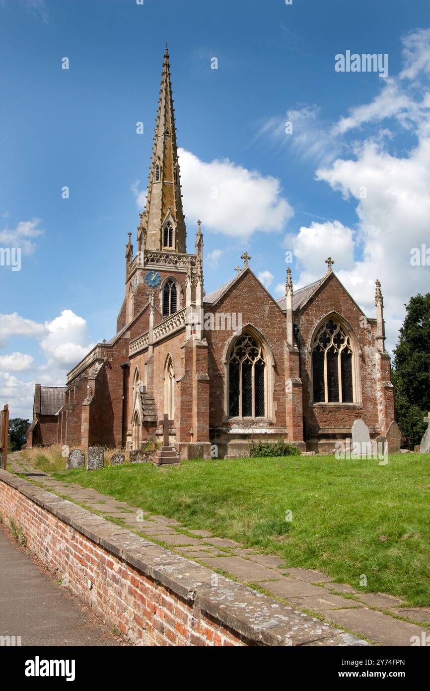 All Saints Church, Braunston, Northamptonshire, Inghilterra Foto Stock