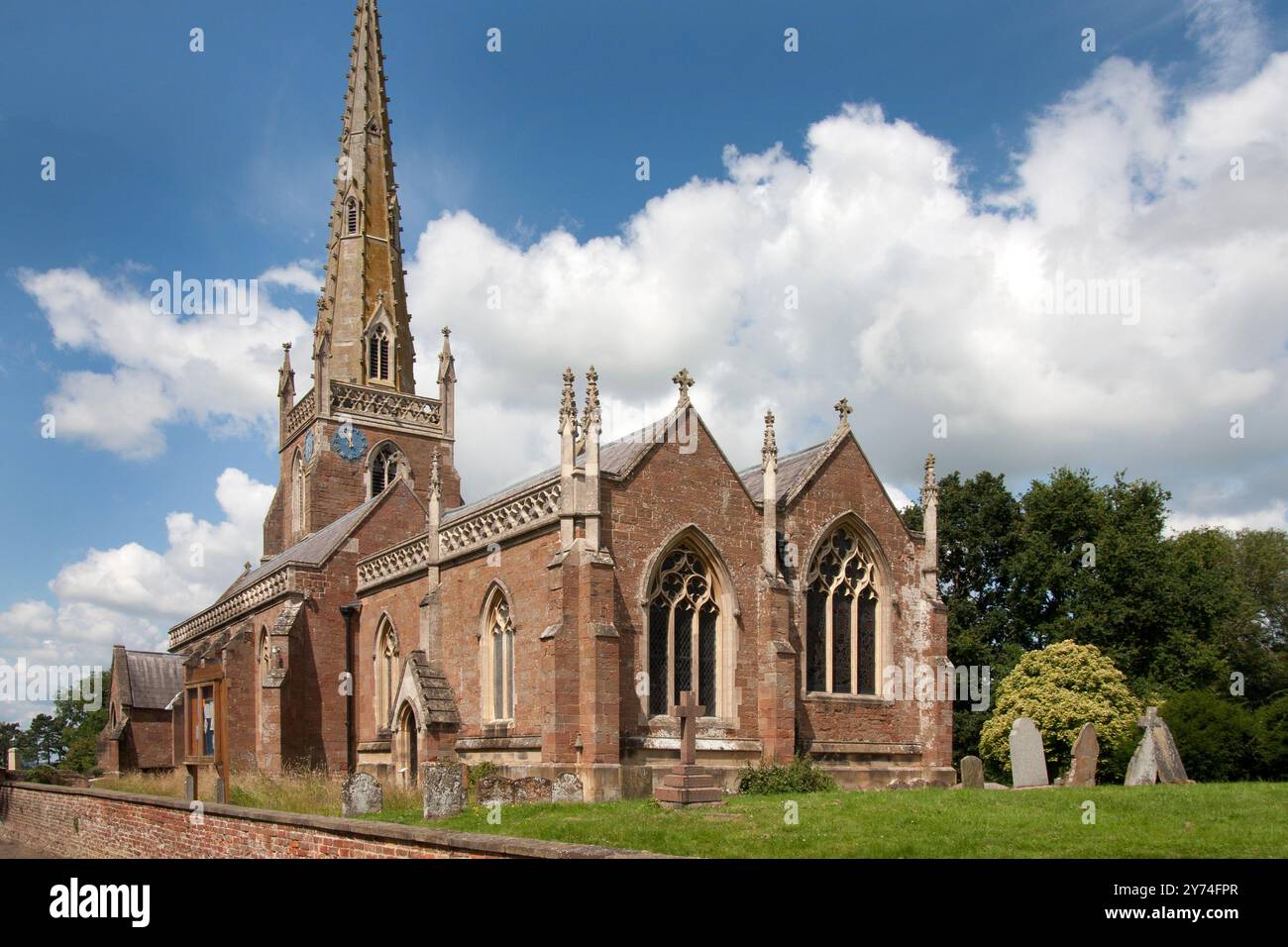 All Saints Church, Braunston, Northamptonshire, Inghilterra Foto Stock