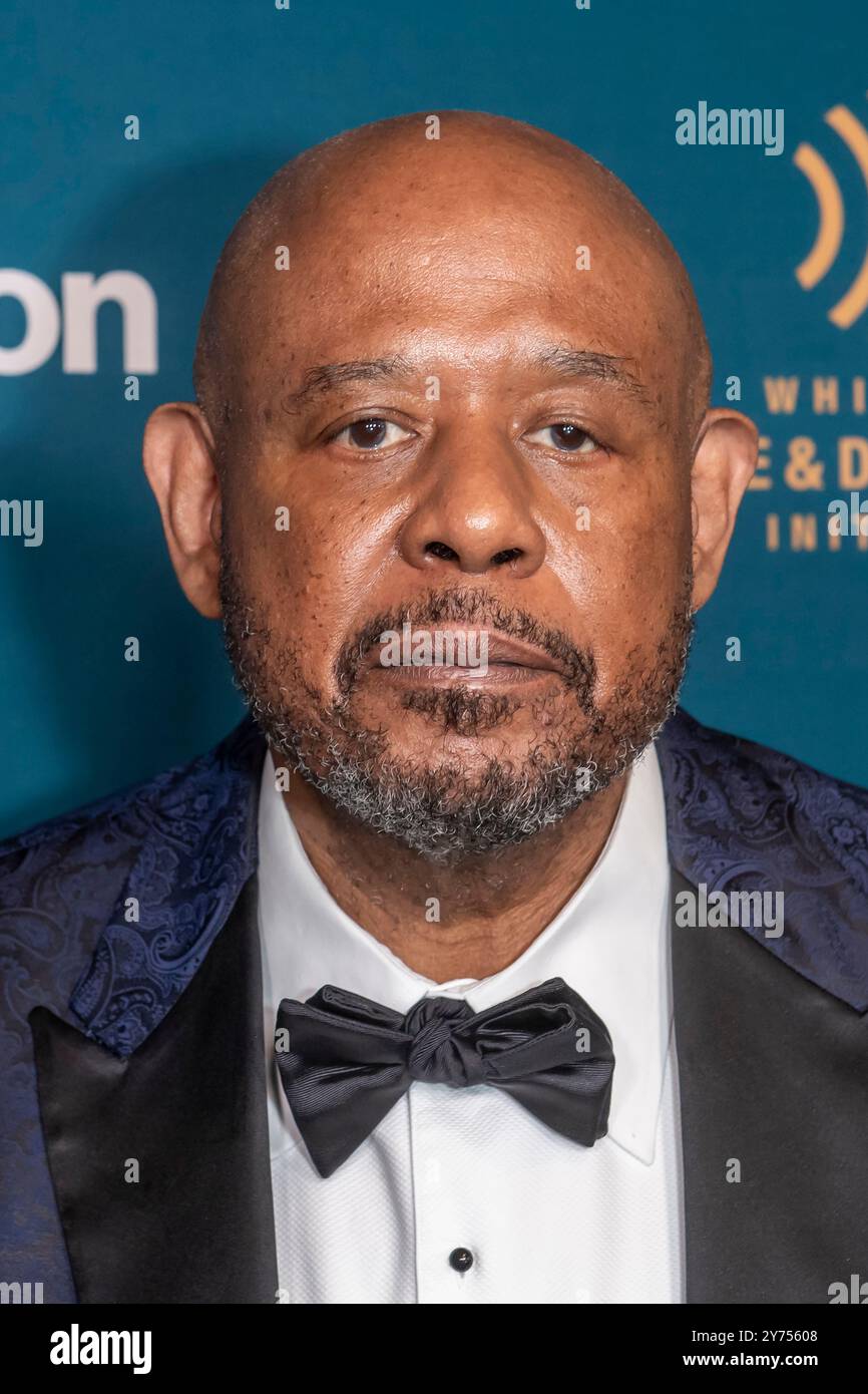 New York, Stati Uniti. 27 settembre 2024. Forest Whitaker partecipa al Faces of Hope Gala del 2024 alla Gotham Hall di New York. Credito: SOPA Images Limited/Alamy Live News Foto Stock