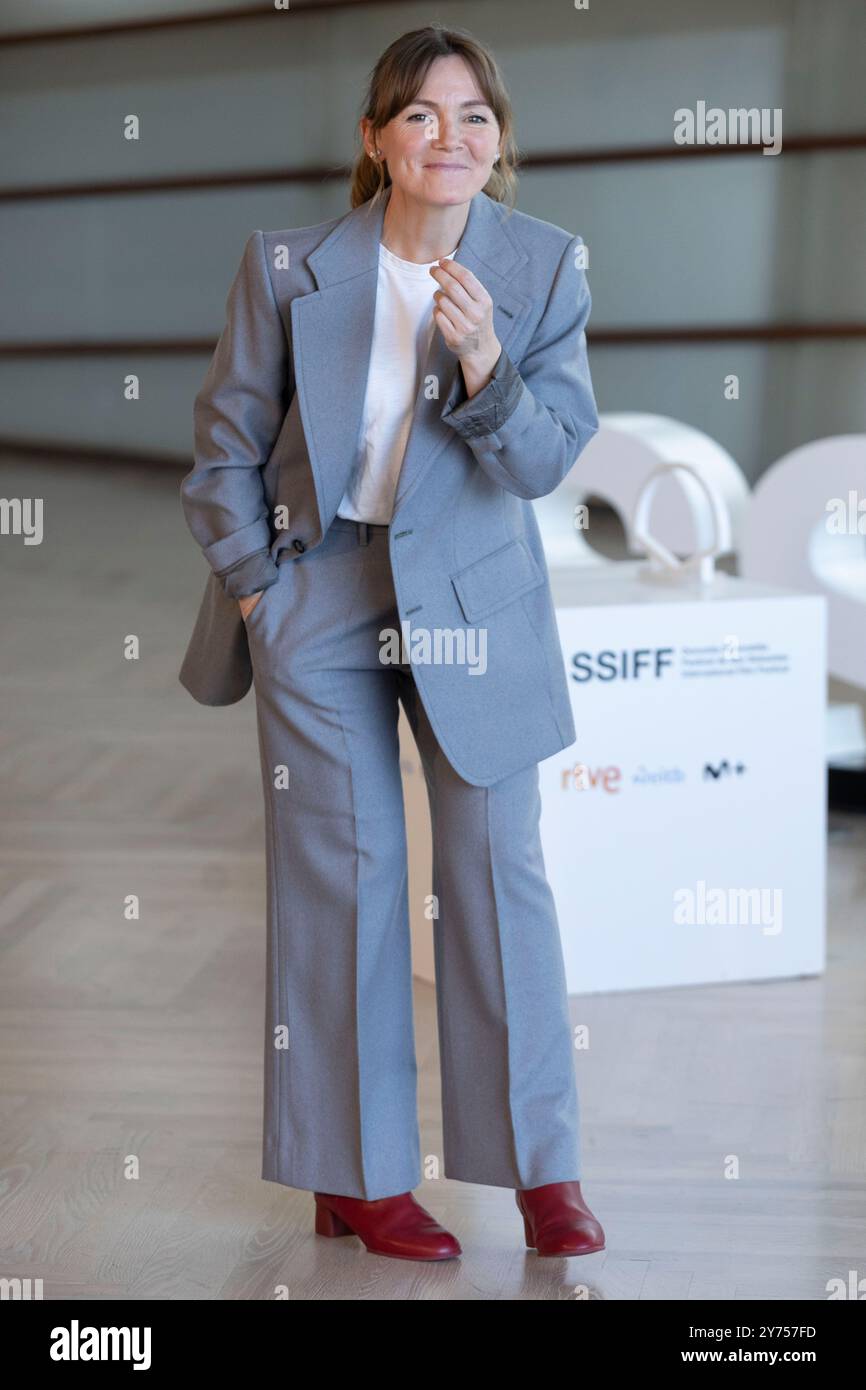 Nagore Aranburu ha partecipato a 'Querer' Photocall durante il 72° Festival Internazionale del Cinema di San Sebastian al Palazzo Kursaal il 27 settembre 2024 a Donostia/San Sebastian, Spagna. Crediti: Album/Alamy Live News Foto Stock