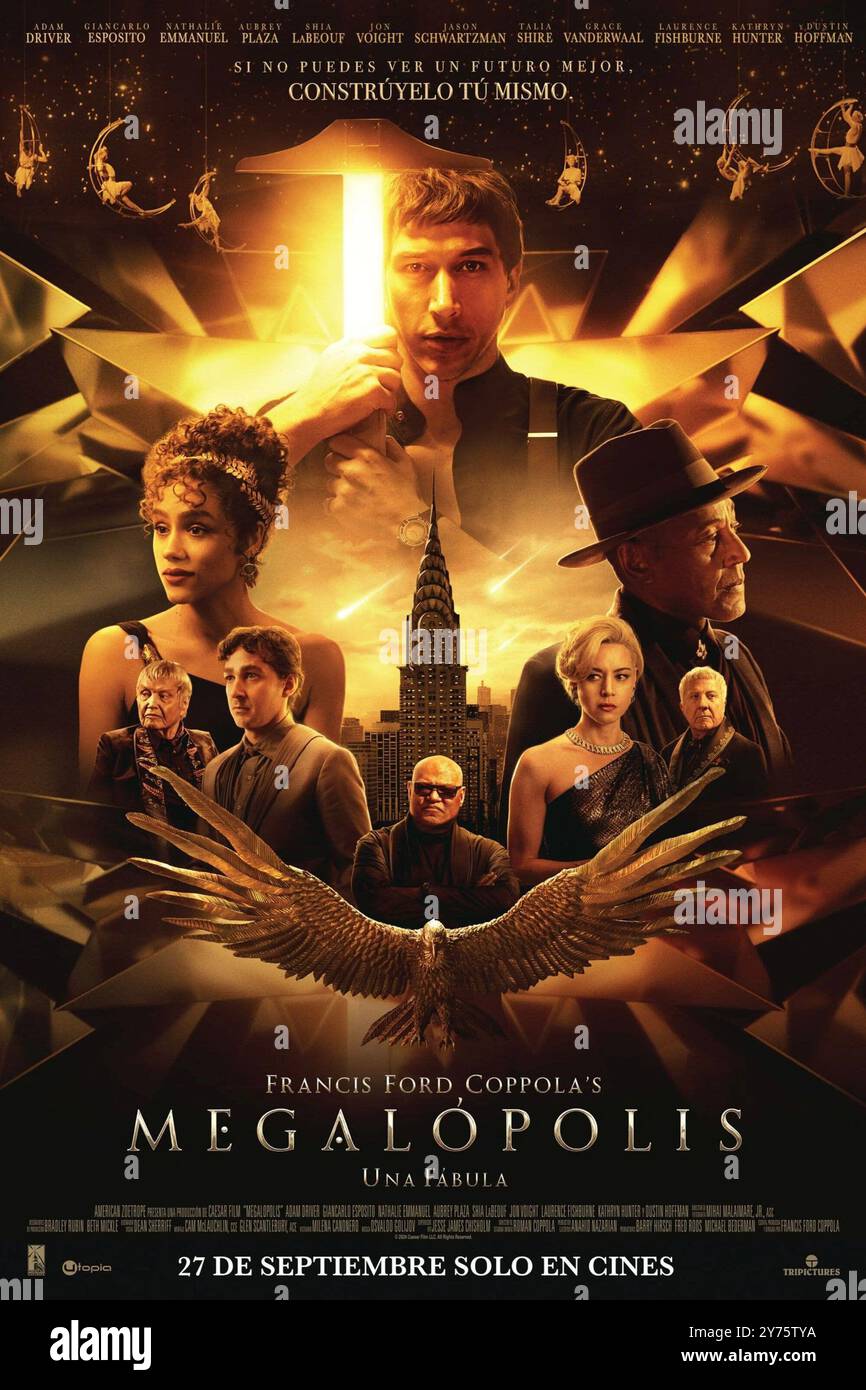 MEGALOPOLIS (2024), diretto da FRANCIS FORD COPPOLA. Crediti: AMERICAN ZOETROPE / album Foto Stock