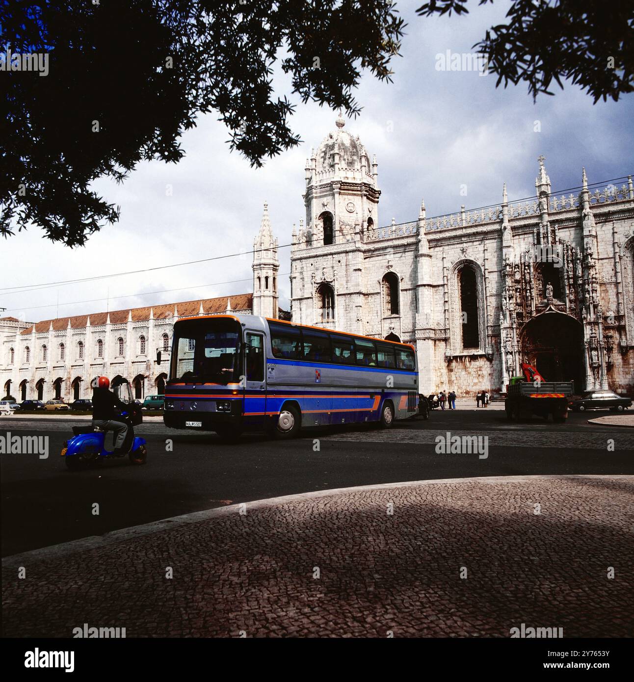 DAS Hieronimitenkloster a Lissabon, Portogallo um 1981. Foto Stock