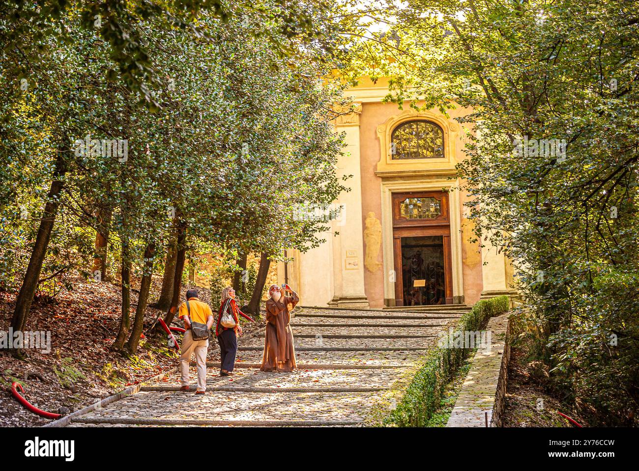 Italia Piemonte Orta Sacro Monte d'Orta - Cappella XIV Foto Stock