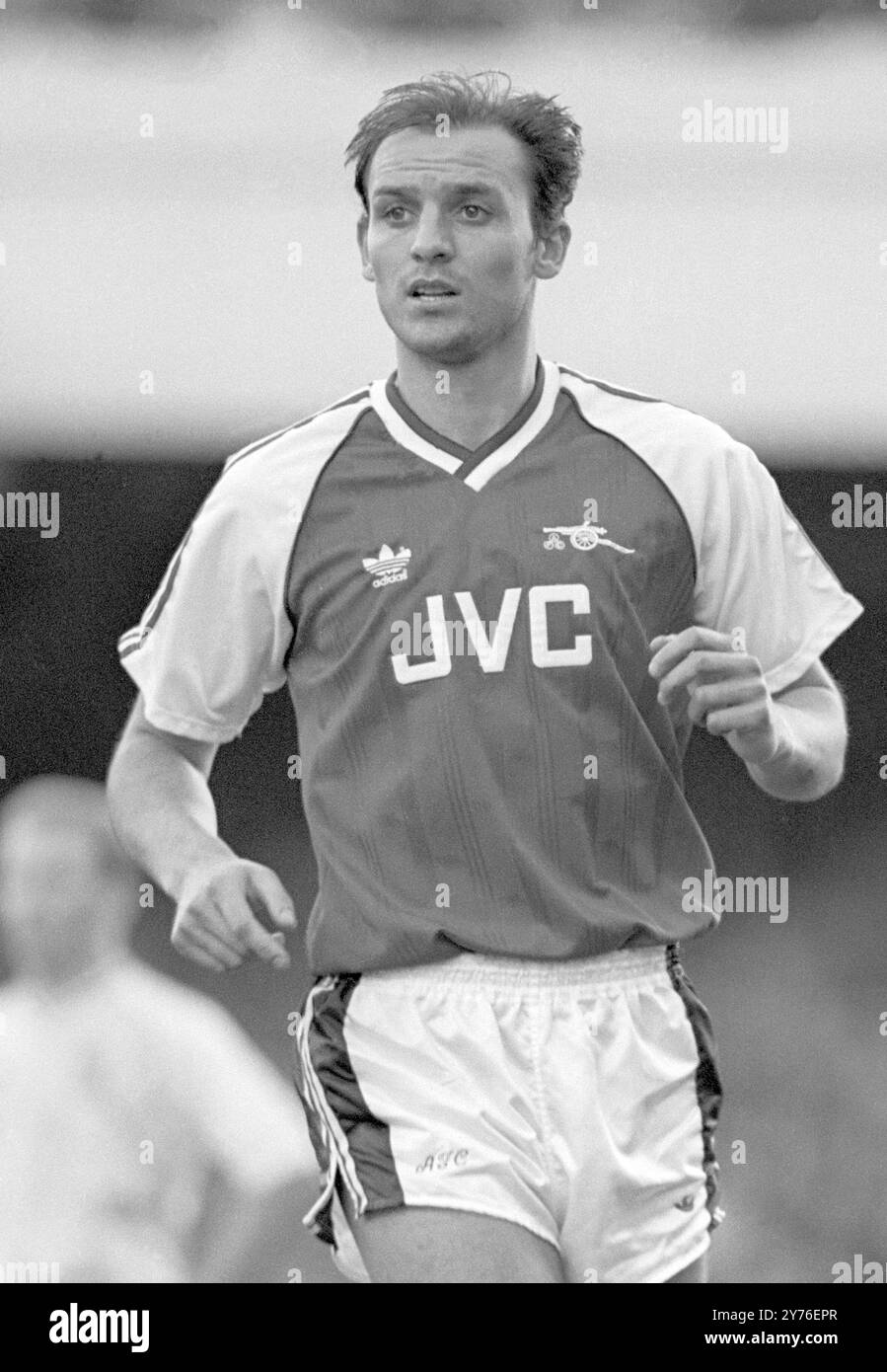 Steve Bould, difensore dell'Arsenal FC. Arsenal contro Coventry City Foto Stock