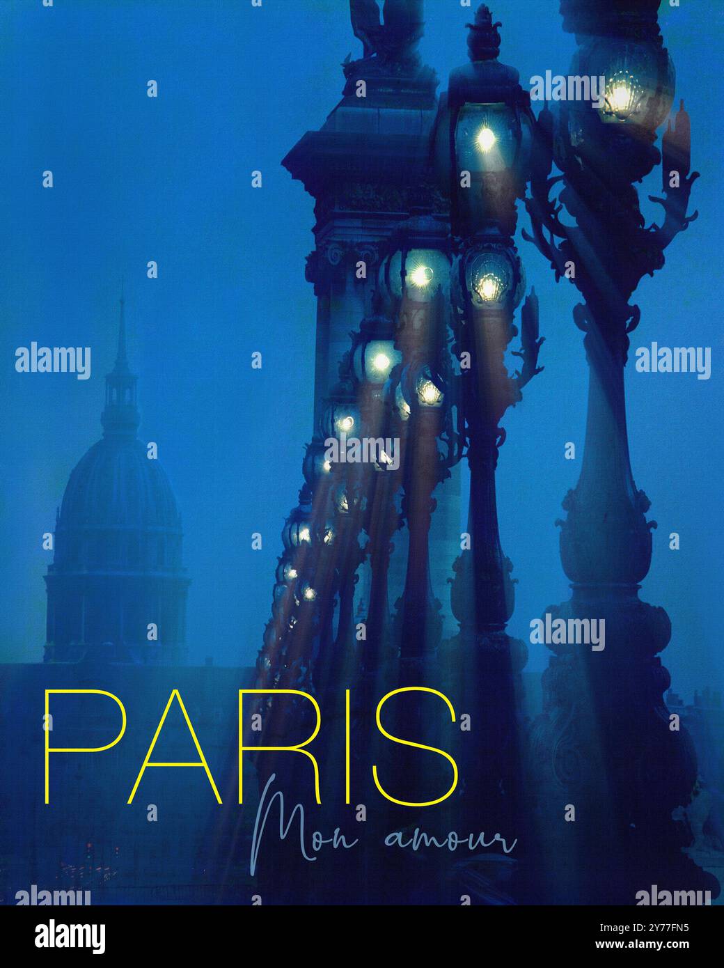 DESIGN DI VIAGGIO CONTEMPORANEO: Parigi - Mon Amour, Francia © Edmund Nagele FRPS Foto Stock