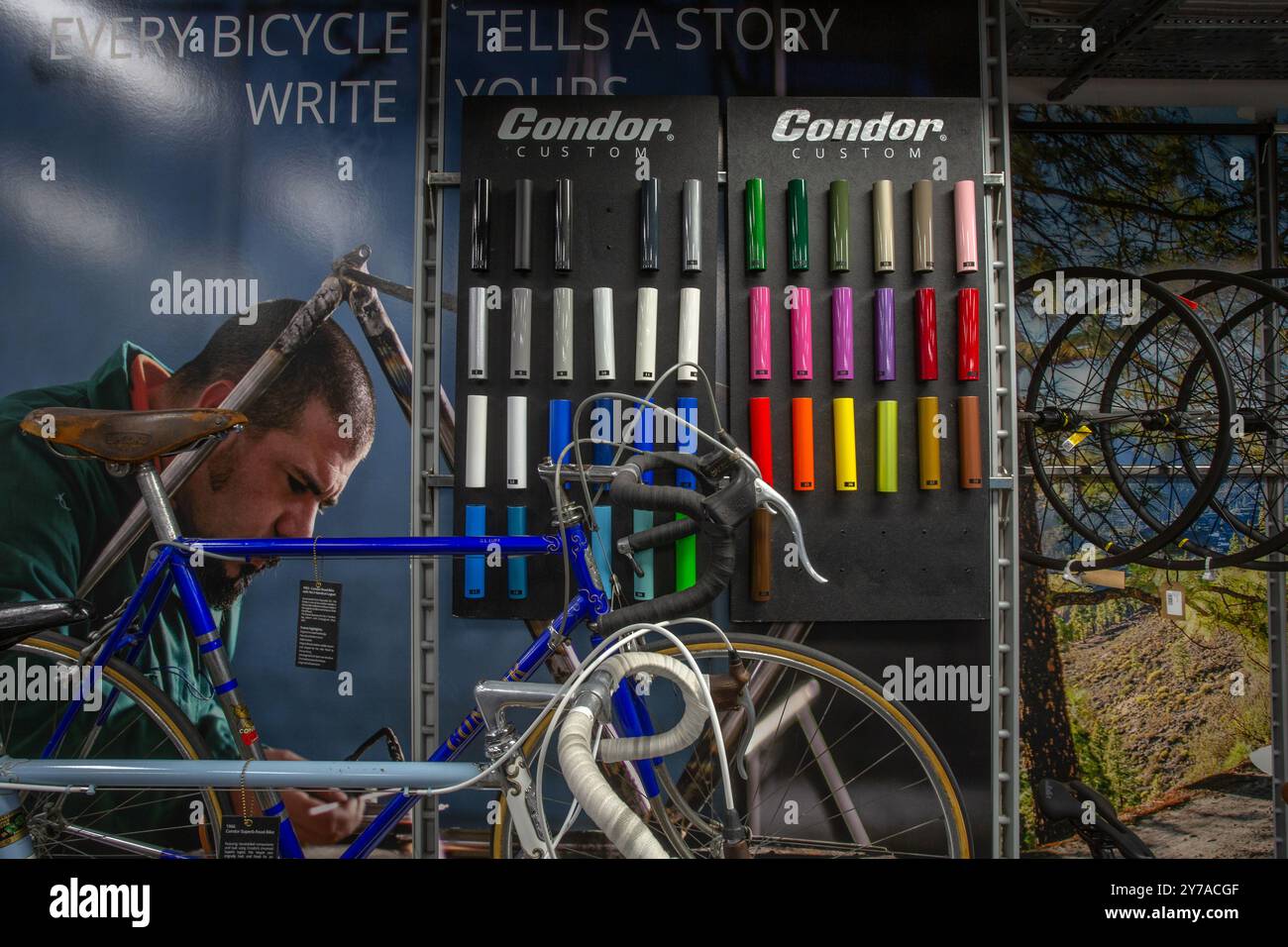 Condor Cycles Bespoke Bicycles , Londra , Regno Unito Foto Stock