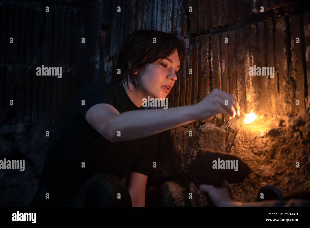 SOPHIE THATCHER in HERETIC (2024), diretto da BRYAN WOODS e SCOTT BECK. Crediti: Shiny Penny Productions / Catchlight Studios / album Foto Stock