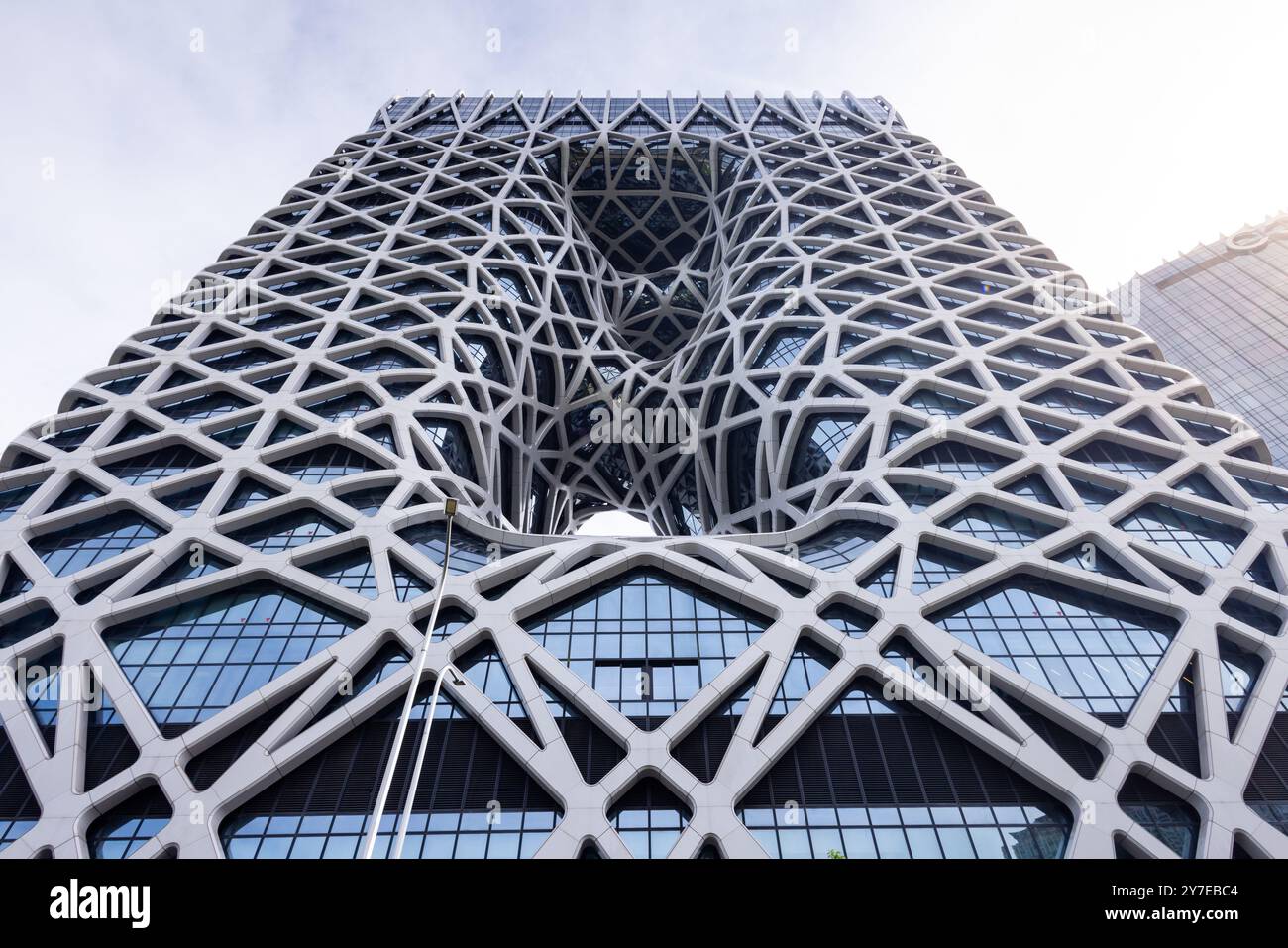 Morpheus hotel Macau, progettato dagli architetti Zaha Hadid Foto Stock