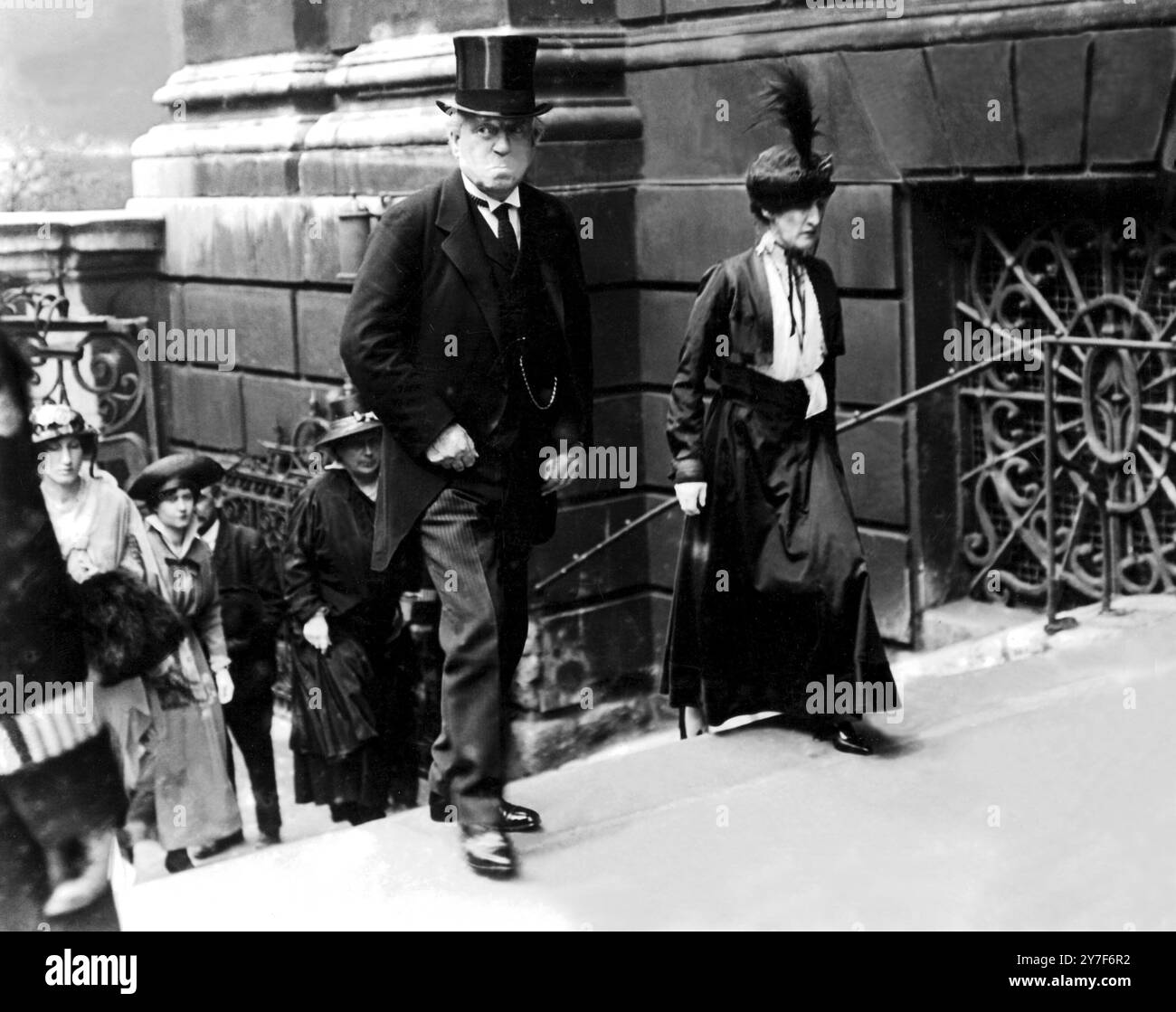 Il signor e la signora Asquith Foto Stock Il signor e la signora Asquith Foto Stock