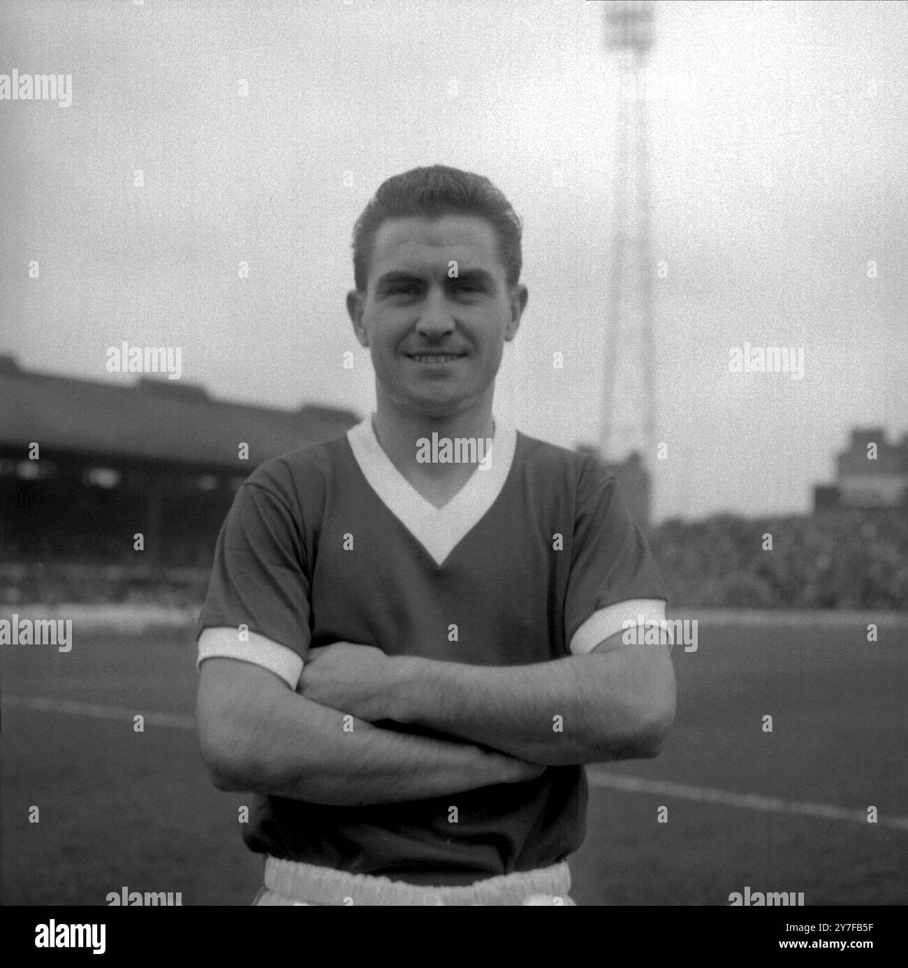Richard Neal, Middlesbrough FC ha lasciato metà 25 ottobre 1962. Foto Stock