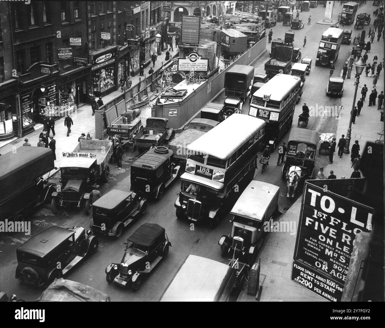 Holborn -- 21 giugno 1932. Londra Foto Stock