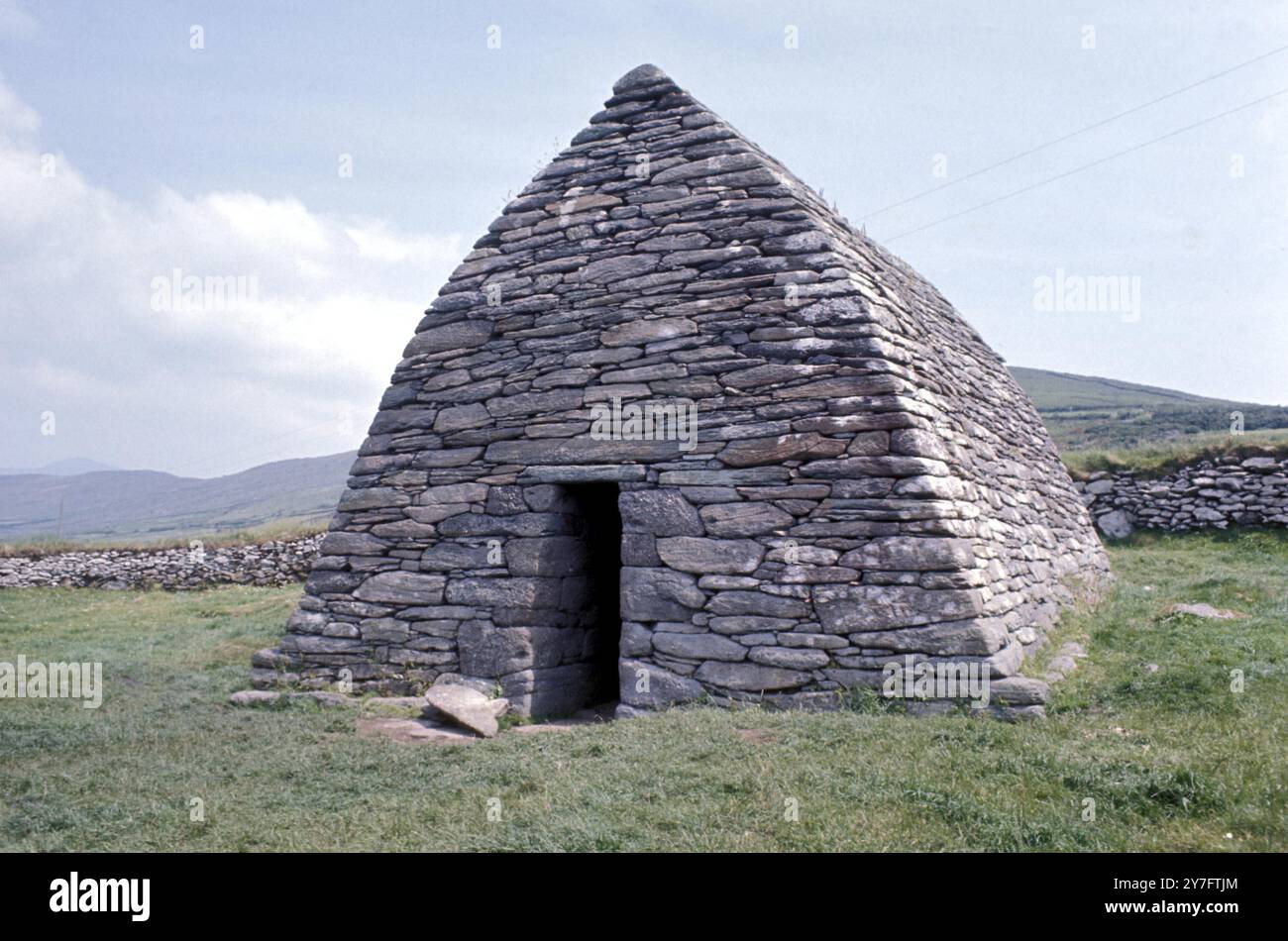 Oratorio di Gallarus, Contea di Kerry, Irlanda Foto Stock