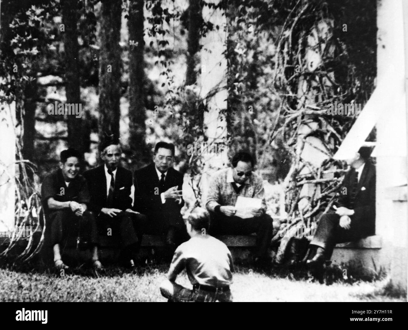 NGUYEN KHANH PREMIER RESIDENZA UFFICIALE NEL VIETNAM DEL SUD / ; 8 SETTEMBRE 1964 Foto Stock