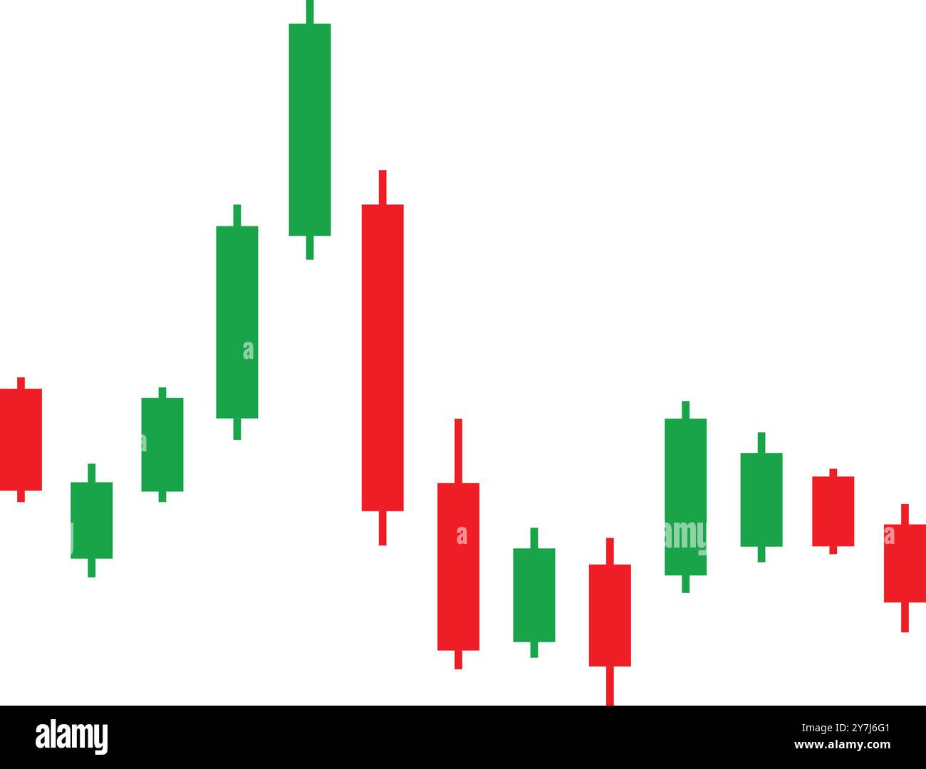 Grafico delle azioni, candela, grafico finanziario di mercato, analisi delle scorte, grafico delle candele, grafico del mercato azionario, grafico delle candele, grafico delle candele, tabella dei trend delle candele Illustrazione Vettoriale