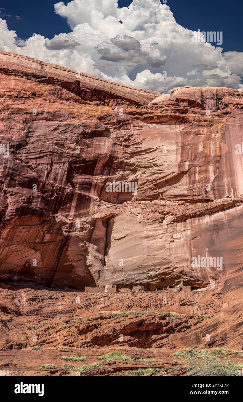 Prima rovina, Canyon De Chelly National Monument, AZ Foto Stock