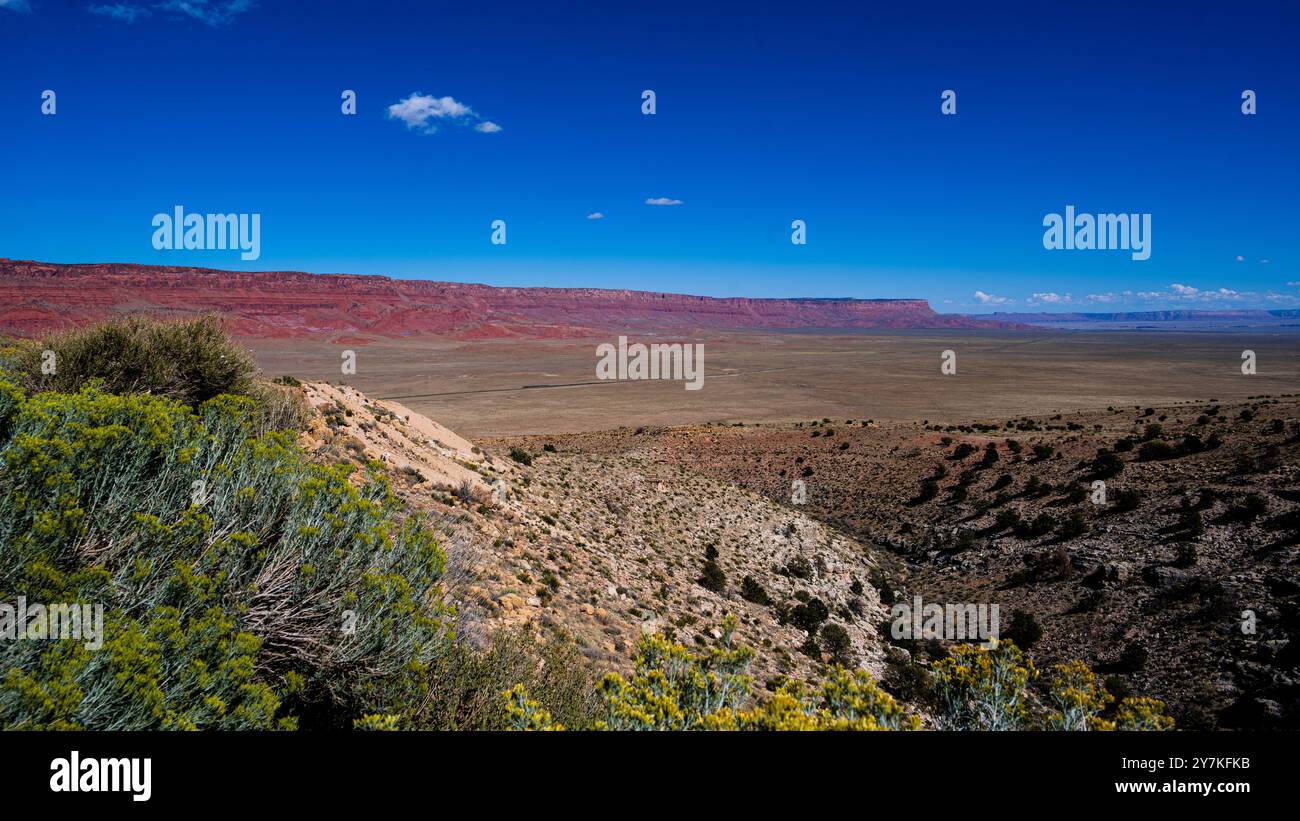Foto delle Vermillion Cliffs del Grand Canyon in lontananza Foto Stock