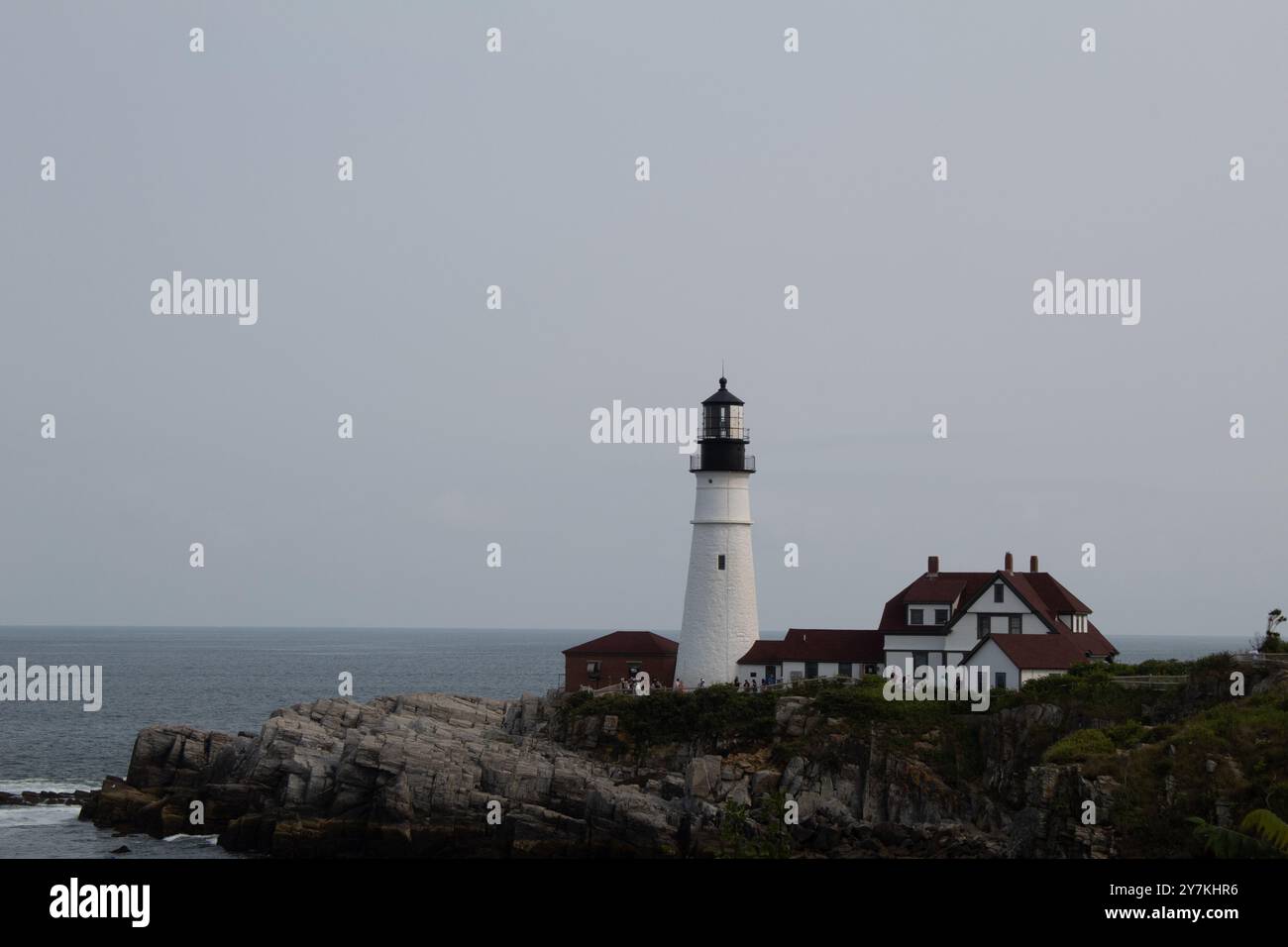 Faro faro, Portland, Maine Foto Stock