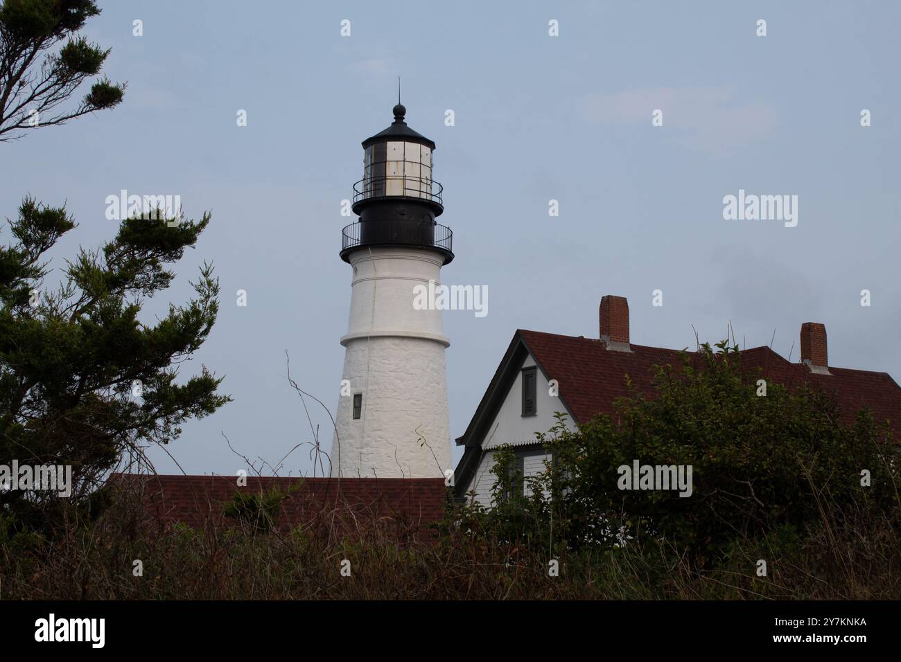 Faro faro, Portland, Maine Foto Stock