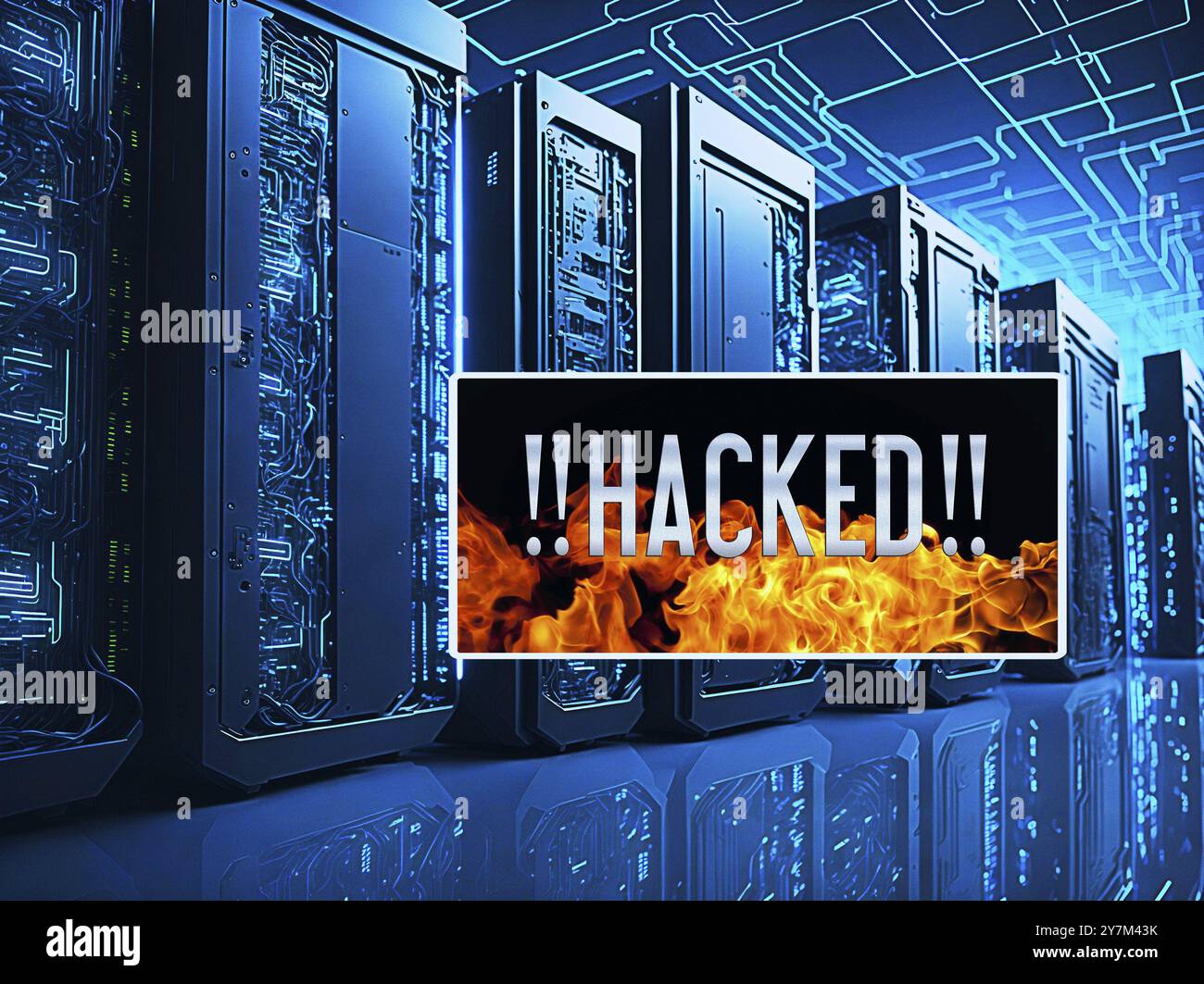 Immagine simbolica, sicurezza informatica, attacchi informatici in tutto il mondo, criminalità informatica, attacchi INFORMATICI digitali, hacker, furto di dati, spionaggio, malware, attacchi di phishing Foto Stock