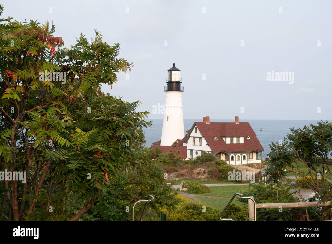 Faro faro, Portland, Maine Foto Stock
