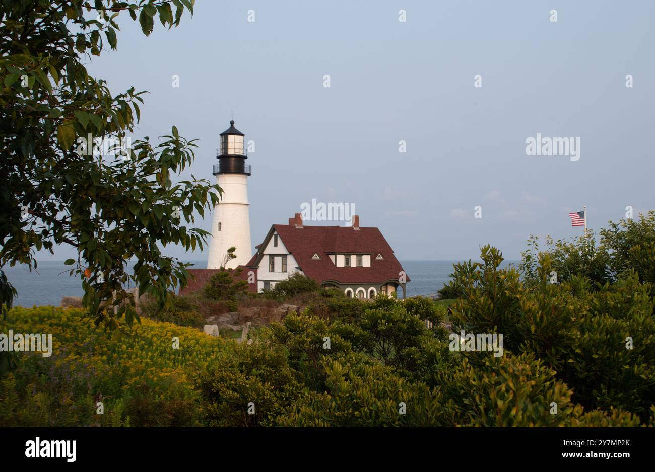 Faro faro, Portland, Maine Foto Stock