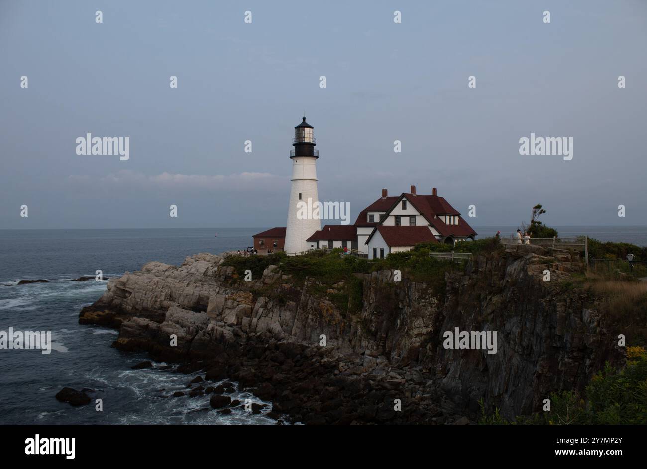 Faro faro, Portland, Maine Foto Stock