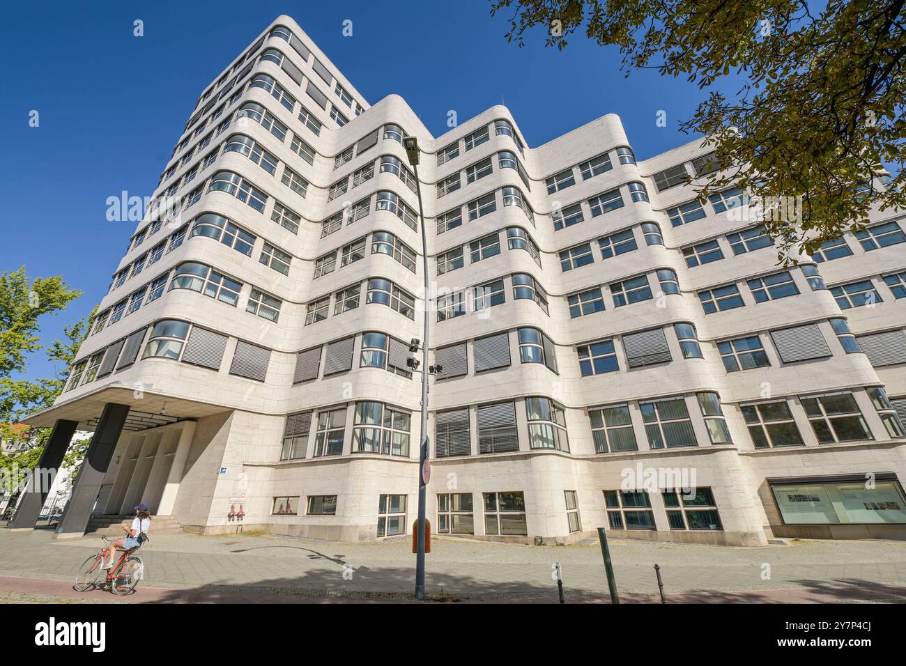 Shell House, Reichpietschufer, Tiergarten, Mitte, Berlino, Germania, Shell-Haus, Germania Foto Stock