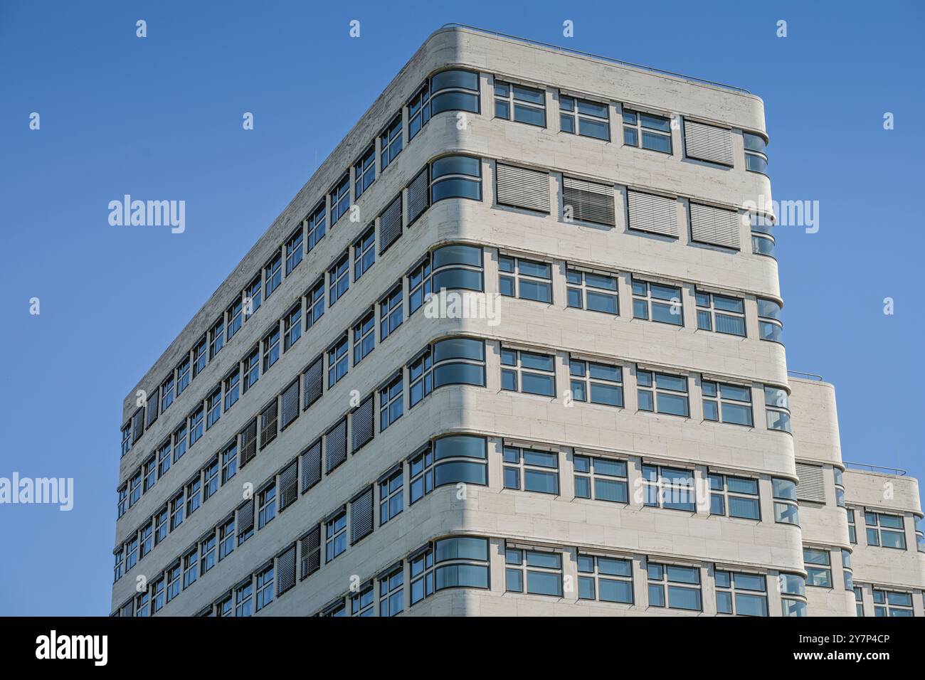 Shell House, Reichpietschufer, Tiergarten, Mitte, Berlino, Germania, Shell-Haus, Germania Foto Stock