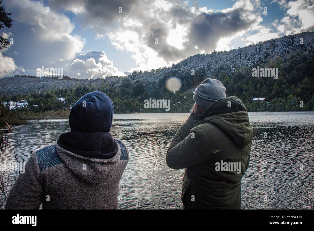 Lago Tinquilco Foto Stock