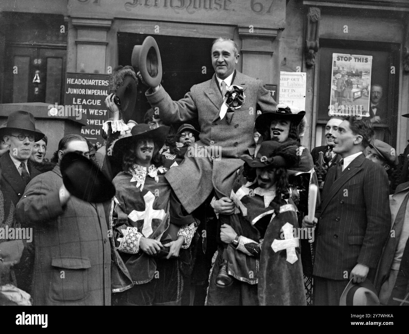 Elezioni generali del 1931 . J D Cassels , K C , neoeletto membro conservatore di North Camberwell . 24 ottobre 1931 Foto Stock