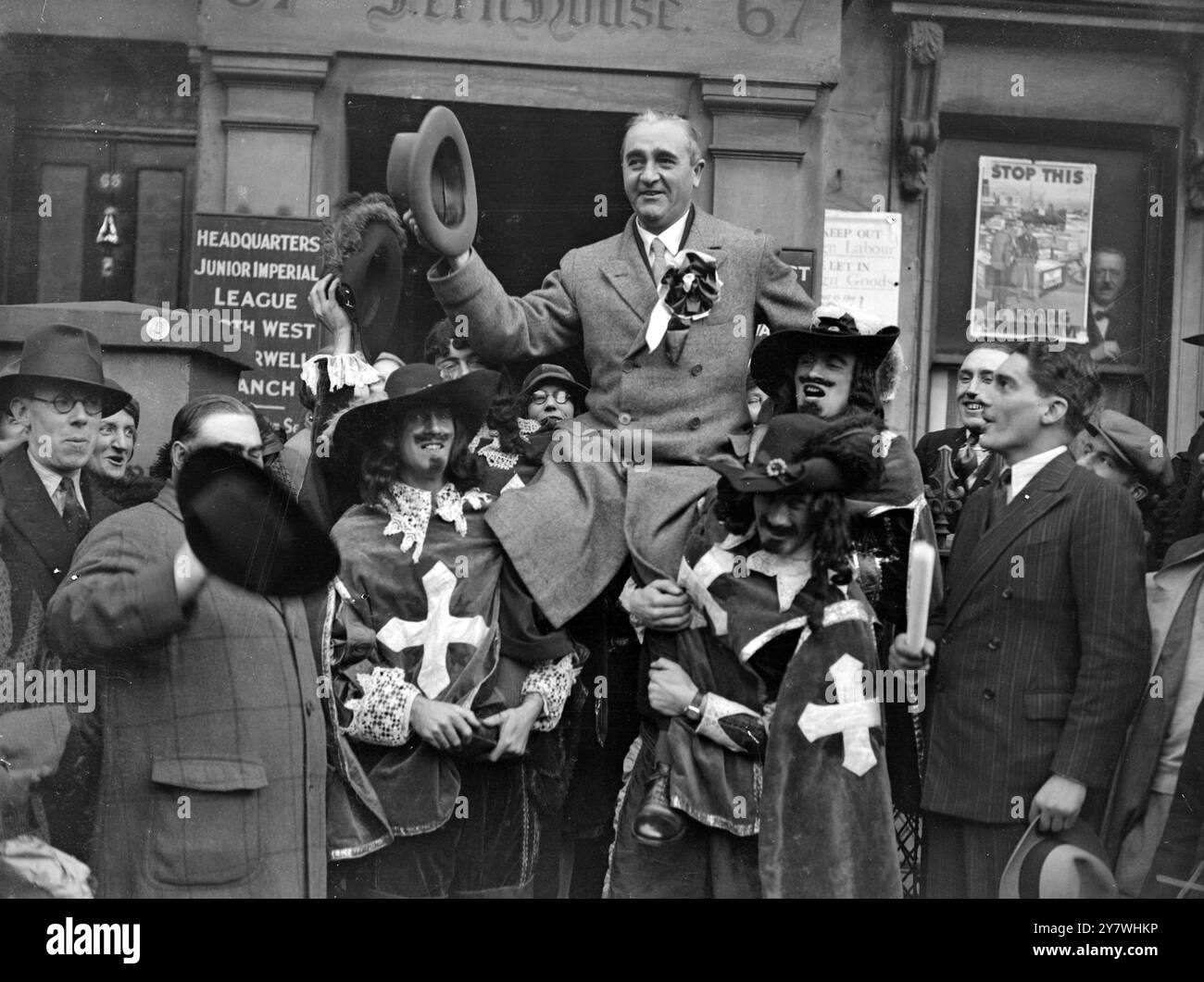 Elezioni generali del 1931 . Sig. J . D . Cassels , K . C . , Il neoeletto membro conservatore di North Camberwell . 24 ottobre 1931 Foto Stock