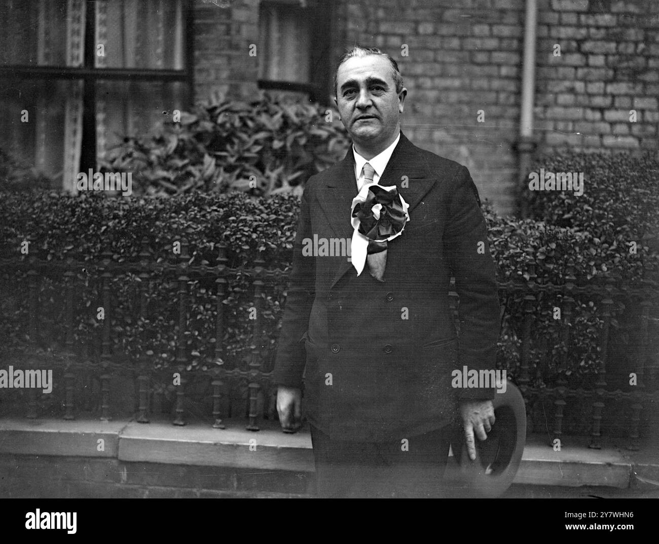 Elezioni generali del 1931 . J D Cassels , K C , neoeletto membro conservatore di North Camberwell . 24 ottobre 1931 Foto Stock