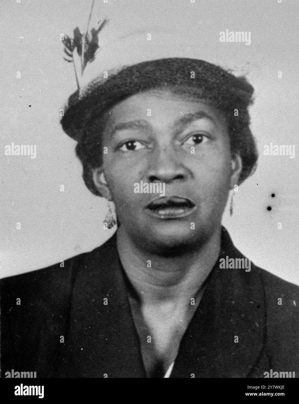 Claudia JonesClaudia Jones è nata a Belmont, Porto di Spagna, Trinidad. È stata femminista , nazionalista nero , attivista politica , leader della comunità , giornalista e comunista negli Stati Uniti . È anche ricordata nel Regno Unito come ' la madre del Notting Hill Carnival ' 1951 Foto Stock