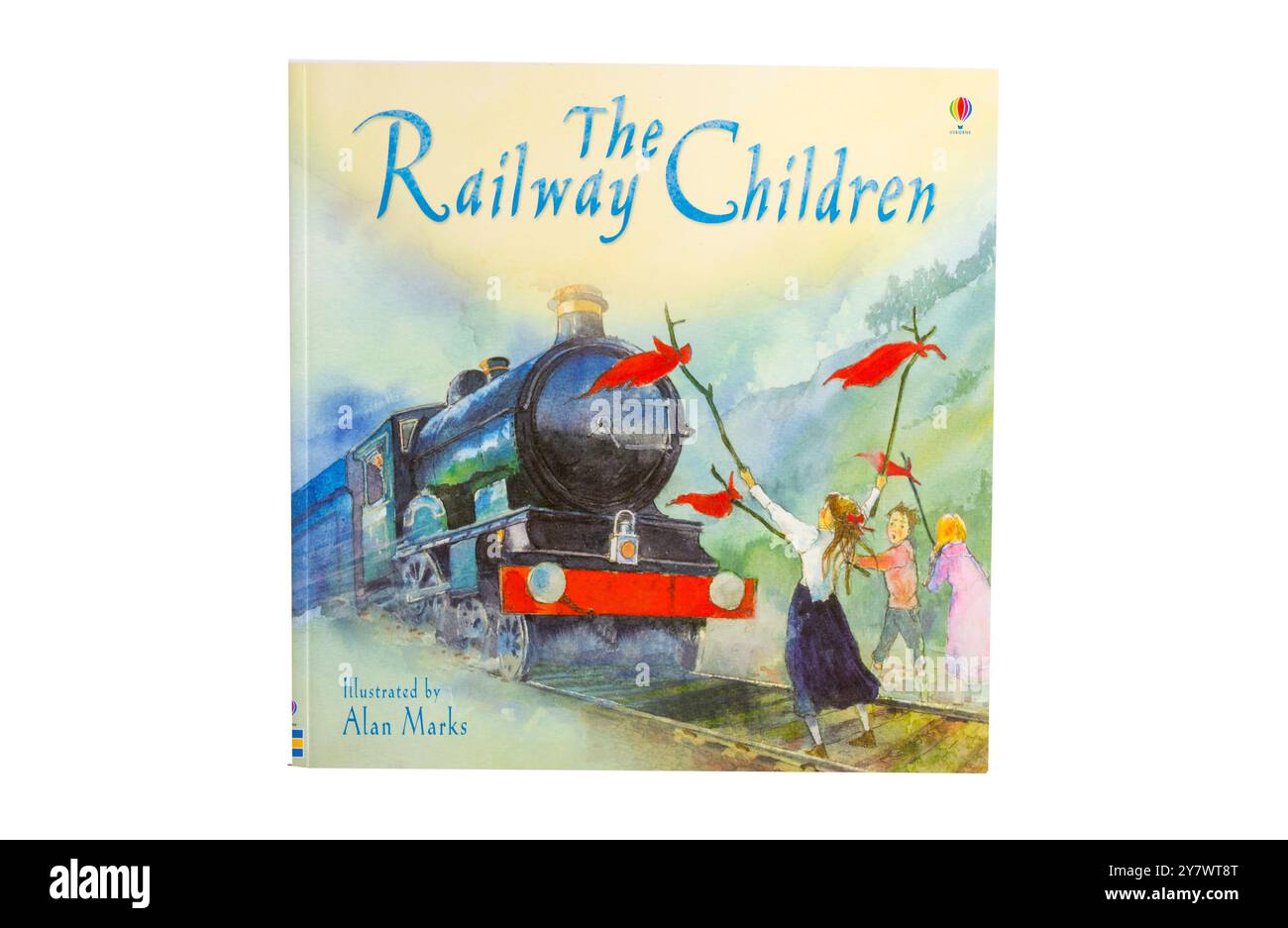 Il libro per bambini della ferrovia di E.. Nesbit, Greater London, Inghilterra, Regno Unito Foto Stock