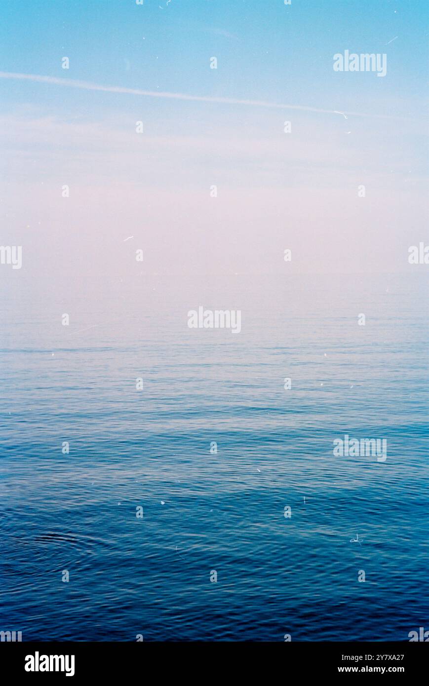Liguria, mare, blu, vastità, pace, acqua Foto Stock