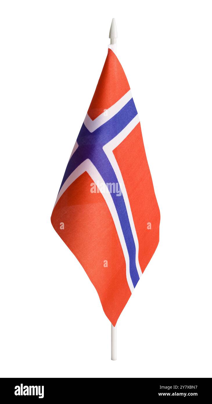 Il Codice Qr Impostava Il Colore Della Bandiera Norvegese Una Croce Nordica Blu Gm1094737006 293829097